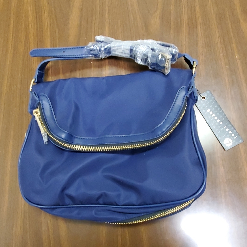 Navy blue purse